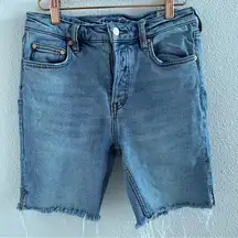 We The Free Free People Avery Bermuda Shorts Denim Jean Shorts 27