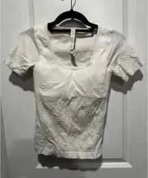 Lululemon Short Sleeve Top White