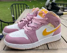 Nike Air Jordan Retro Mid Sweet Pink Color