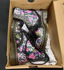 New Dr Martens 1460 Pascal Vintage Floral Backhand Boots 6