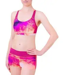 Womens Danskin Now Zen Double Criss Cross Back Sports Bra - Sz 38C