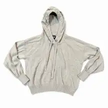 GAP Light Purple Knit Hoodie Sweatshirt Size Small Petite