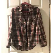 LA Hearts flannel
