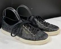 Calvin Klein Michaela-R Women's Black Casual Shoes/Sneakers Sz 9.5M SKU 5505