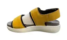 Josef Seibel Women's Sandal In Yellow Romika Super Padded Sole Size 37 Comfort‎