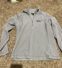 Patagonia Grey Fleece Pullover