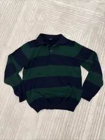 JOHN GALT BRANDY MELVILLE striped polo sweater 