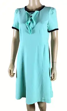 Retro Turquoise Dress