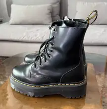 Dr. Martens Jadon Platform Boots in Black Ladies 6 UK 4