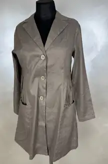 Gudrun Sjoden linen Button-Up long Blazer Lagenlook