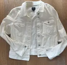 J. Crew Women's Cream Jean Jacket
