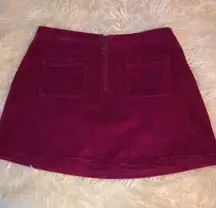 Corduroy Skirt