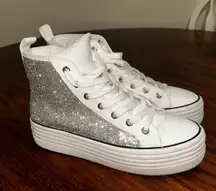 Berker Rhinestone Platform Sneaker