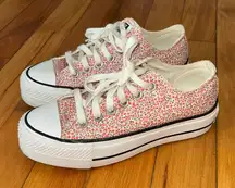 Converse Chuck Taylor All Star Platform Low Vintage Floral - Egre