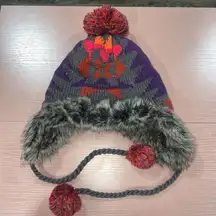 American Eagle Beanie with Ear Flaps