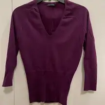 NWOT The Limited plum sweater