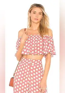 House of Harlow 1960 x Revolve Bree Crop Top + Culottes Pants Set