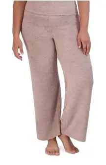 NWT Steve Madden Women's Wide-Leg Chenille Sleep Pants Rose Beige Size XL