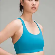 Lululemon Energy Bra Medium Support, B–D Cups Hawaiian Turquoise size 6