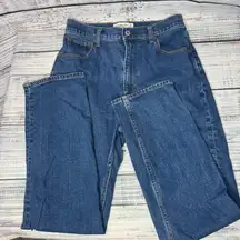 Abercrombie & Fitch Curve Love Ultra High Rise Ankle Straight Jeans 26L