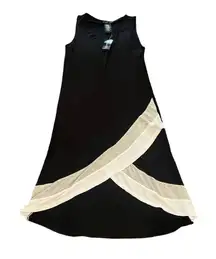 NWT Design‎ History Missy Medium Slant Bottom Ruffle Dress