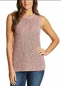 Ella Moss Multicolor Knit Sleeveless Tunic Sweater Top Women’s XL