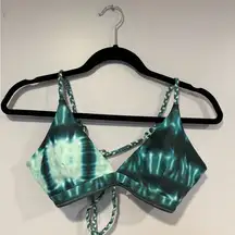 NWT Zaful tie dye braided swimsuit