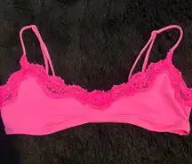 Lace bra