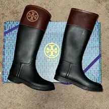 Tory Burch Classic Rainboot Semi Shine
