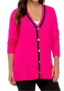Crown & Ivy Hot‎ Pink Cardigan