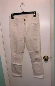 American Eagle  White jeans women 6