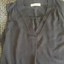 Jon & Anna Classic Black V-Neck Top