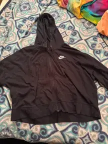 Cropped Nike Zip-Up Jacket