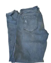 jeans tapered lightly distressed Size 27 (4)