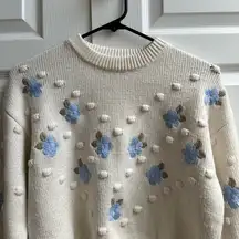 Floral Sweater