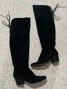 Suede Over The Knee Boots