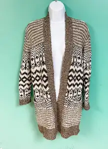 Chunky Knit Cardigan Sweater