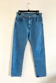 Vintage '90s Levi's 505 Orange Tab Medium Wash Straight Leg Jeans