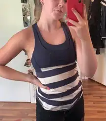 Lululemon Striped lulu tank top