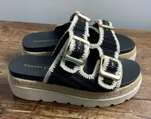 Madden Girl Mythical Platform Sandals size 8.5