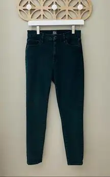 BDG by Urban Outfitters Twig High Rise Cropped Denim Jeans Black Sz 27