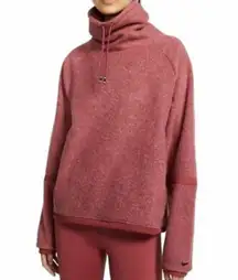 Nike Therma-FIT SM Mauve Cowl Neck Fleece Pullover Sportswear