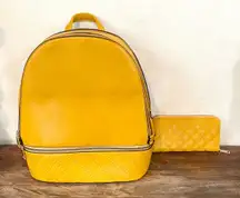 NWT large  backpack bag with matching Wallet