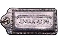 Coach  Silver  Replacement Hangtag Bag