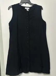 Sincerely Jules Linen Button Down Dress