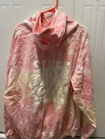 Sleep When You’re Dead Pink Hoodie