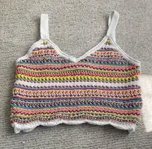 Cotton Emporium Colorful Knit Tank Top