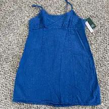 Wild fable blue babydoll mini dress