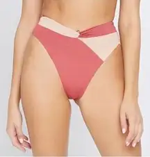 New. L*SPACE high waisted bitsy bikini. L-top/S-bottom. Retails $191
