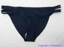 NEW Hurley Women's bikini Bottom in black, size‎ L